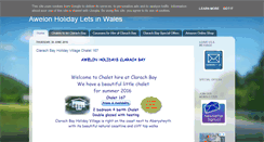 Desktop Screenshot of clarach-bay-chalet-hire-blog.awelon-online.co.uk